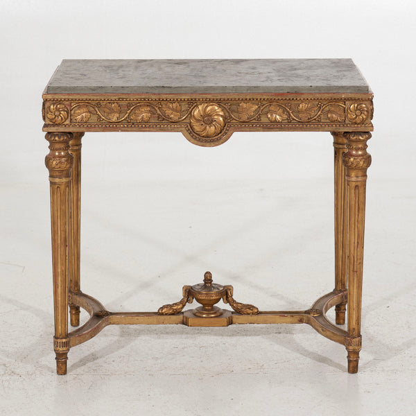 Freestanding Gustavian console table, circa 1770. - Selected Design & Antiques