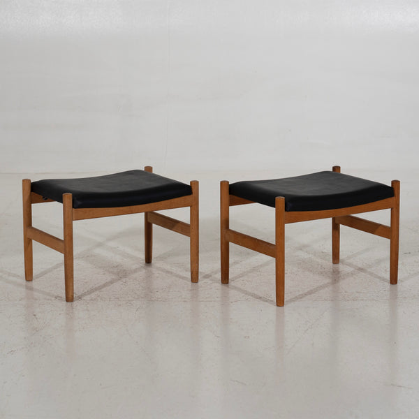 Pair of Danish stools, 1960´s. - Selected Design & Antiques
