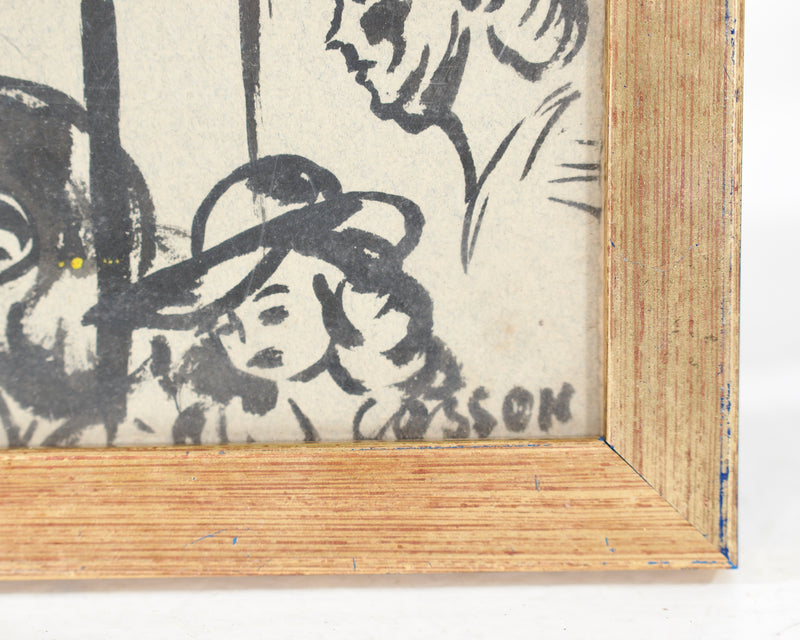 Gauche, signed “casson”, circa 1930 - Selected Design & Antiques