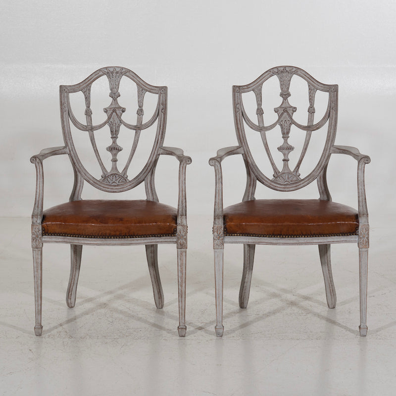Pair of European armchairs, 19th C. - Selected Design & Antiques