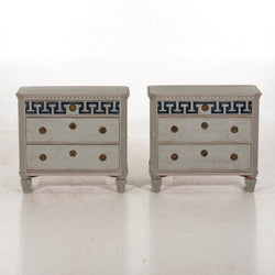 Wonderful pair of Gustavian style chests, circa 100 years old. - Selected Design & Antiques