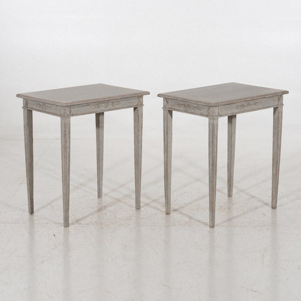 Pair of console tables with carvings, circa 100 years old. - Selected Design & Antiques