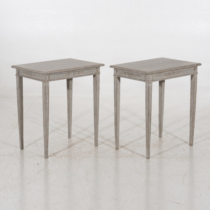 Pair of console tables with carvings, circa 100 years old. - Selected Design & Antiques