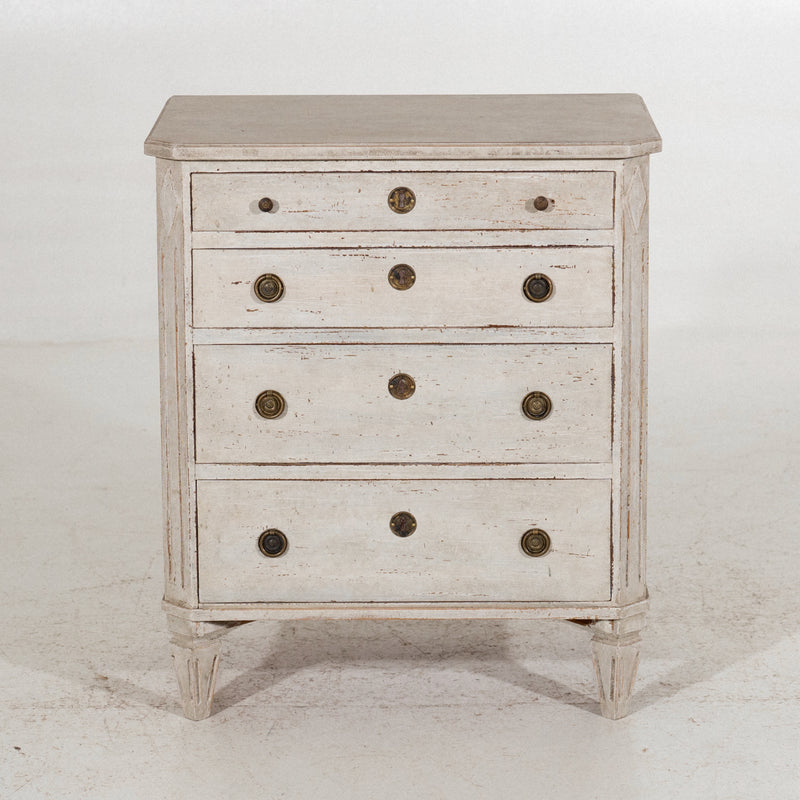 Swedish chest with carvings, circa 1900. - Selected Design & Antiques