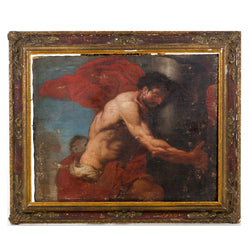 Amazing painting, unknown painter, 18th C.
