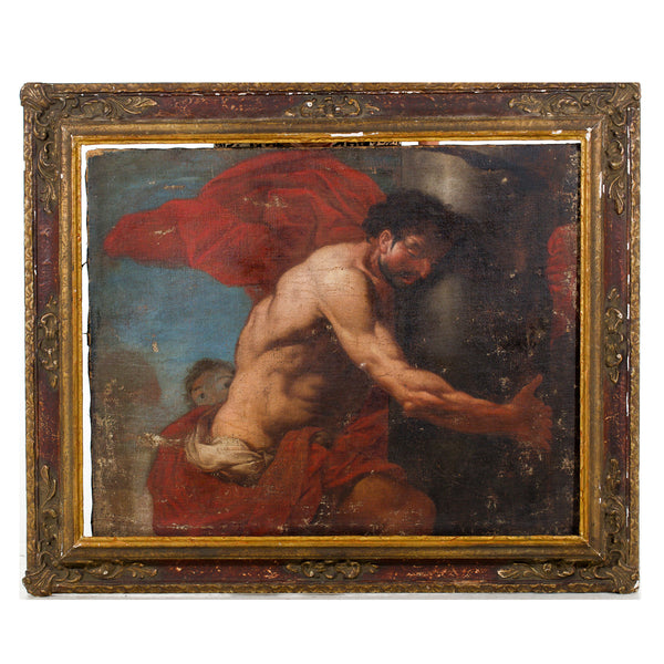 Amazing painting, unknown painter, 18th C.