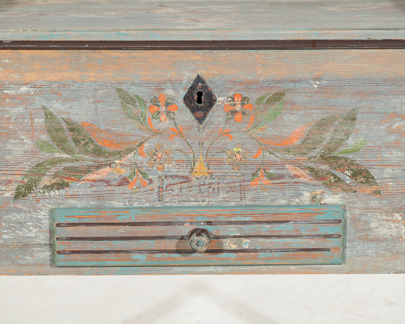 Console table in original paint, circa 1830. - Selected Design & Antiques