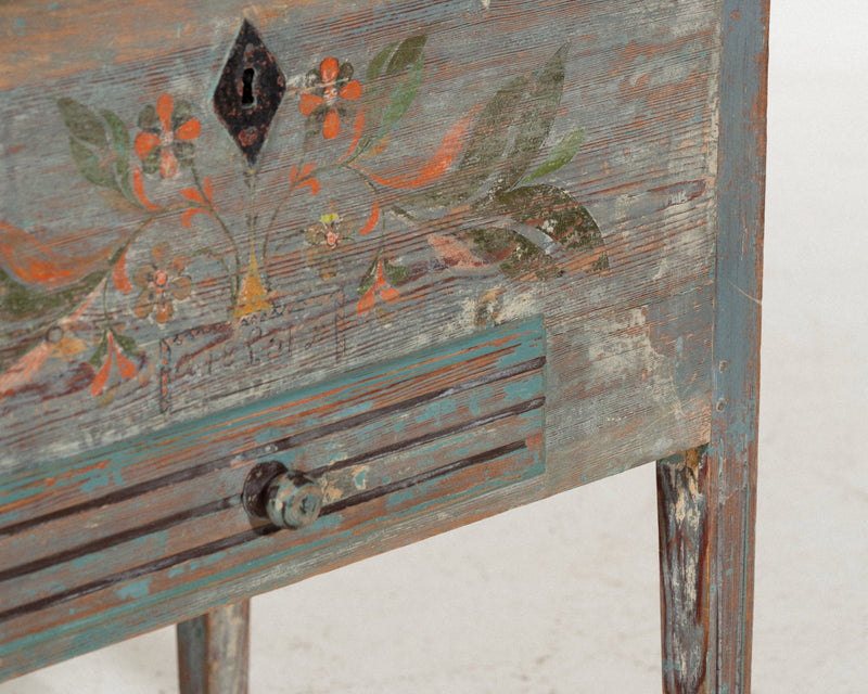 Console table in original paint, circa 1830. - Selected Design & Antiques
