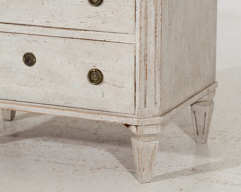 Swedish chest with carvings, circa 1900. - Selected Design & Antiques