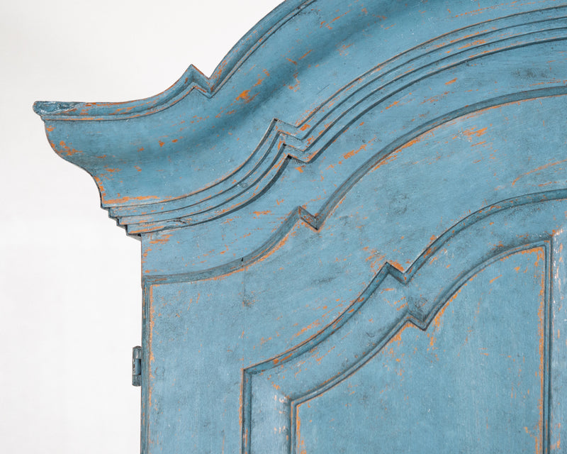 Cabinet in a beautiful bluish colour, circa 100 years old. - Selected Design & Antiques