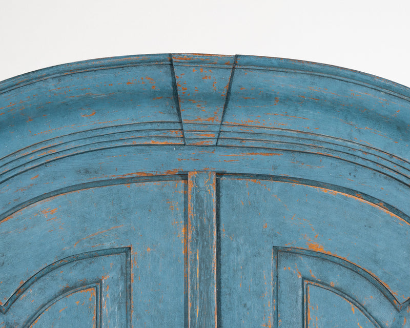 Cabinet in a beautiful bluish colour, circa 100 years old. - Selected Design & Antiques