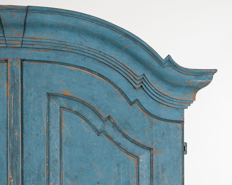 Cabinet in a beautiful bluish colour, circa 100 years old. - Selected Design & Antiques