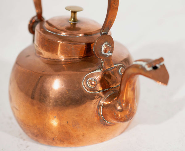 Charming copper boiler, signed, circa 1750. - Selected Design & Antiques