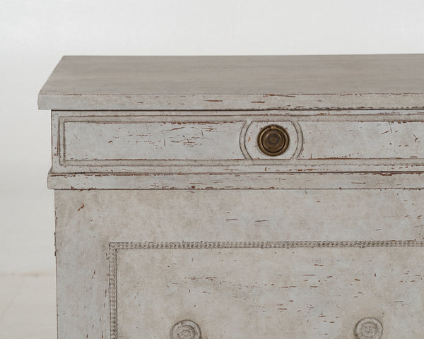 Gustavian sideboard with carvings, 19th C. - Selected Design & Antiques