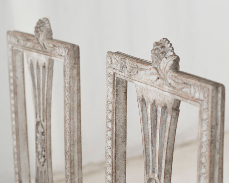 Three Gustavian side chairs, 18th C. - Selected Design & Antiques