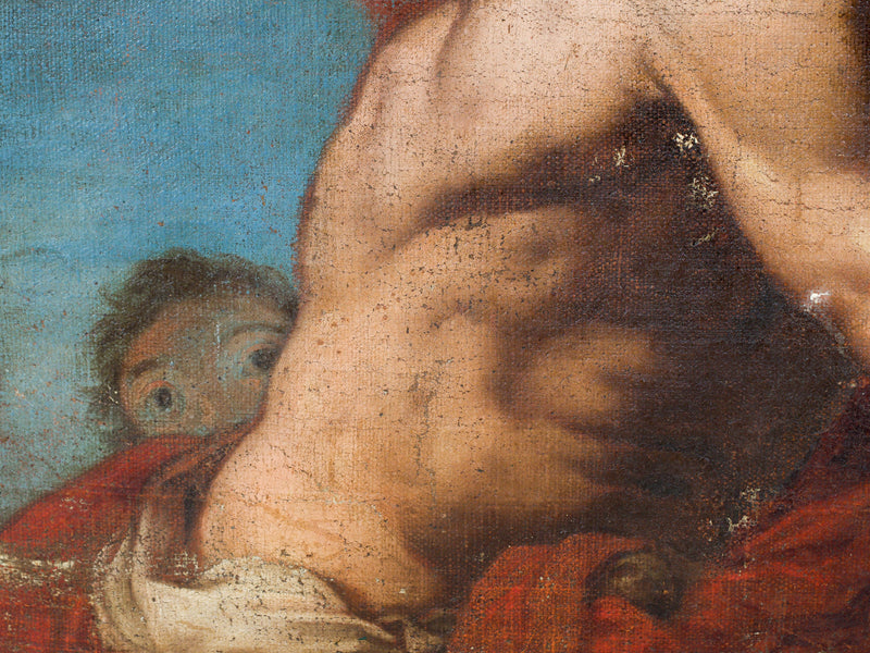 Amazing painting, unknown painter, 18th C.