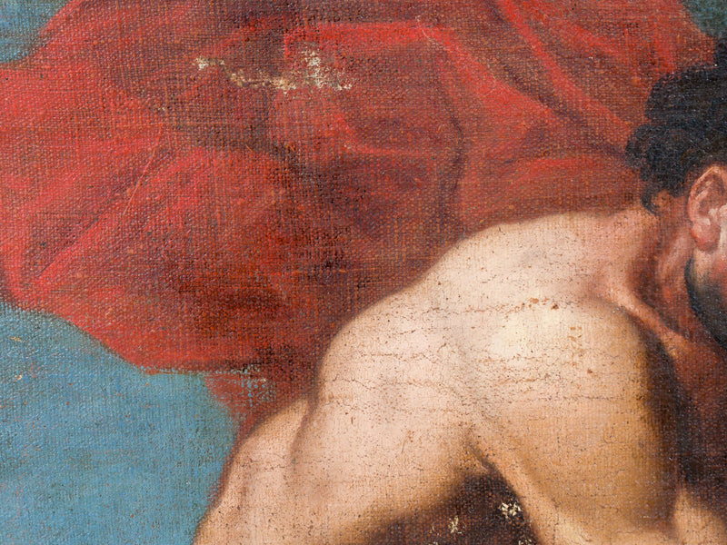 Amazing painting, unknown painter, 18th C.
