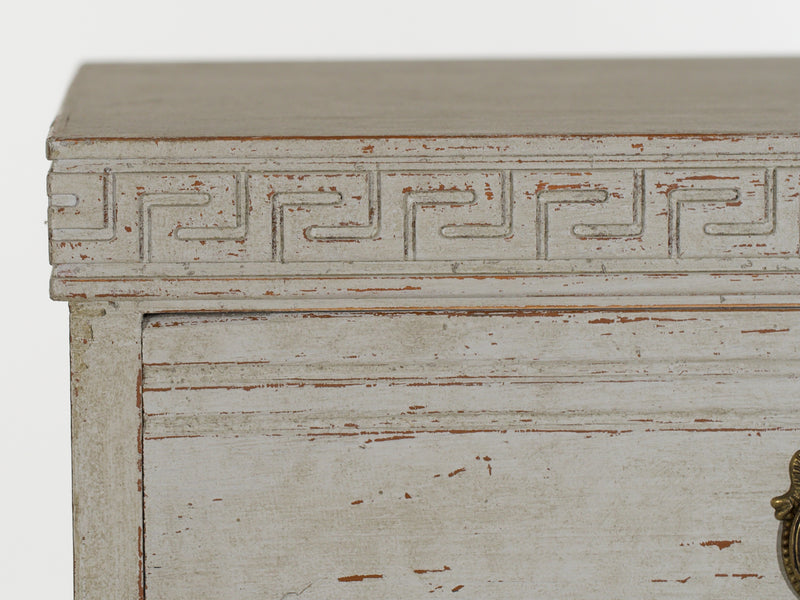 Beautiful tall-boy chest with carvings, circa 100 years old.