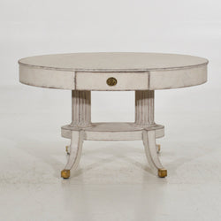 European oval center table, circa 1820 - Selected Design & Antiques