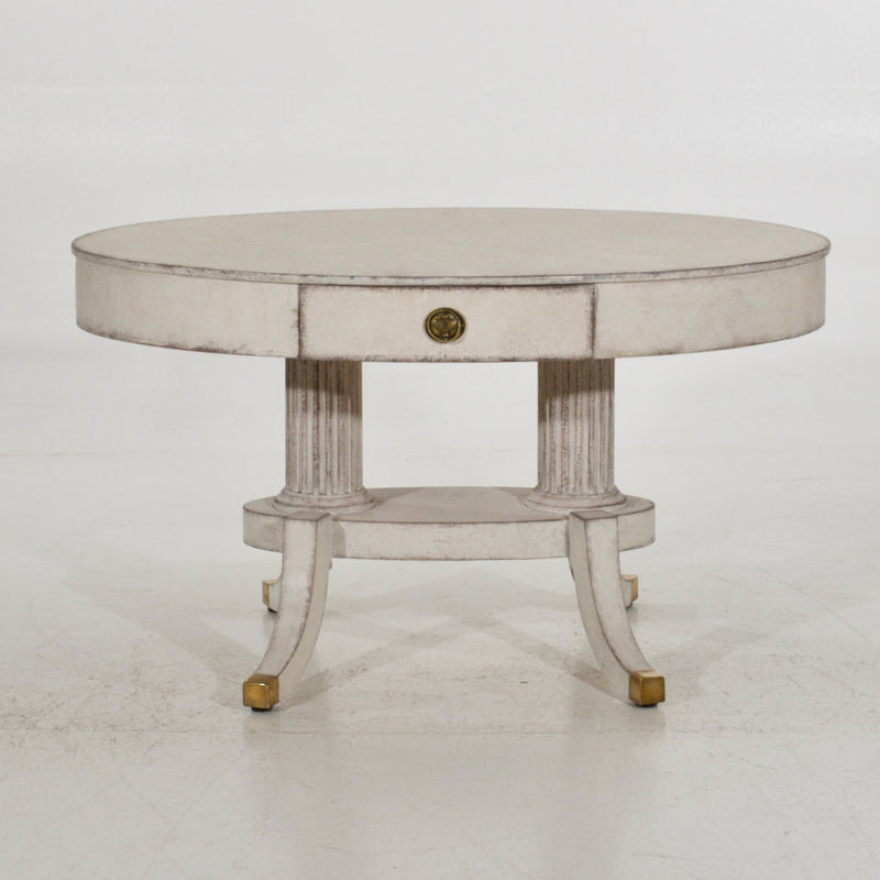 European oval center table, circa 1820 - Selected Design & Antiques