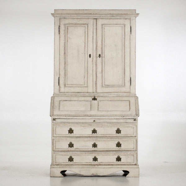 Two-part Swedish bureau, circa 1790 - Selected Design & Antiques