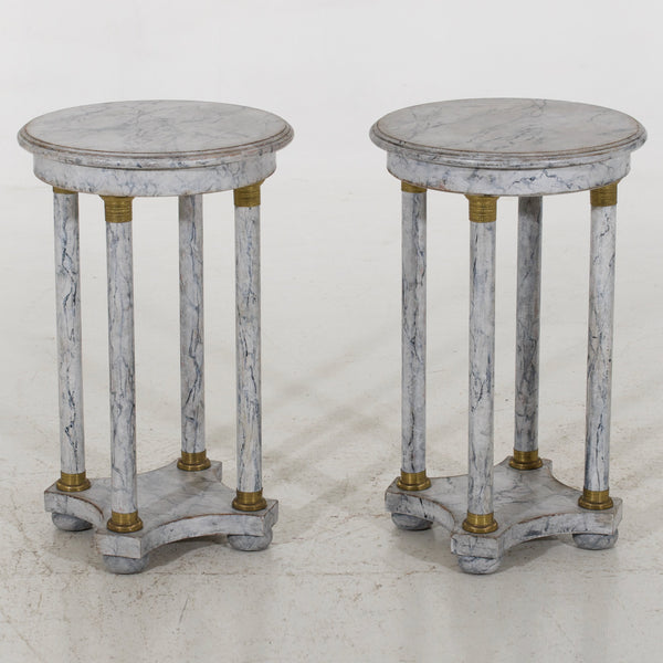 European pairs of pedestals table, 20th C. - Selected Design & Antiques