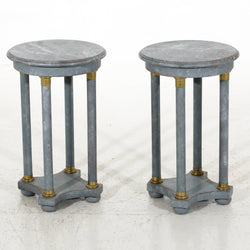 European pairs of pedestals table, 20th C. - Selected Design & Antiques