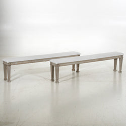 Pair of Danish long-benches, 19th C. - Selected Design & Antiques