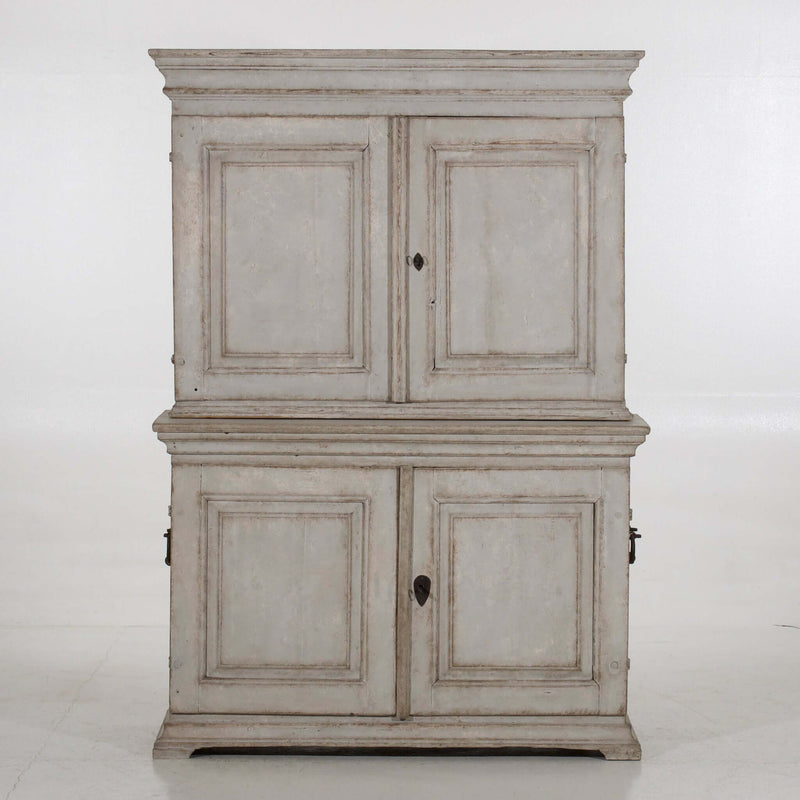 18th century two-part Baroque cabinet - Selected Design & Antiques