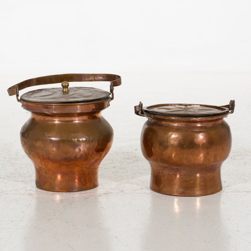 Copper holders, circa 1750 - Selected Design & Antiques