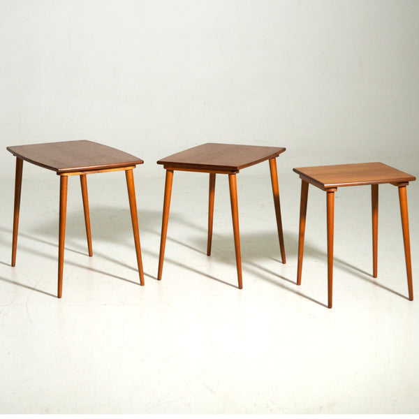 Nest of tables in teak, 60´s. - Selected Design & Antiques