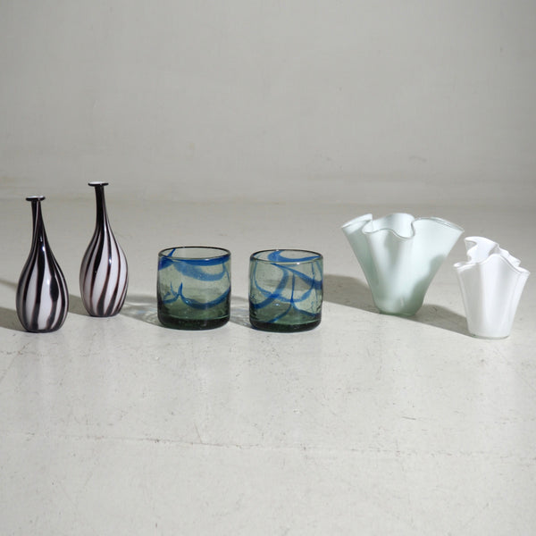 Six vases, 1950 - 80's. - Selected Design & Antiques