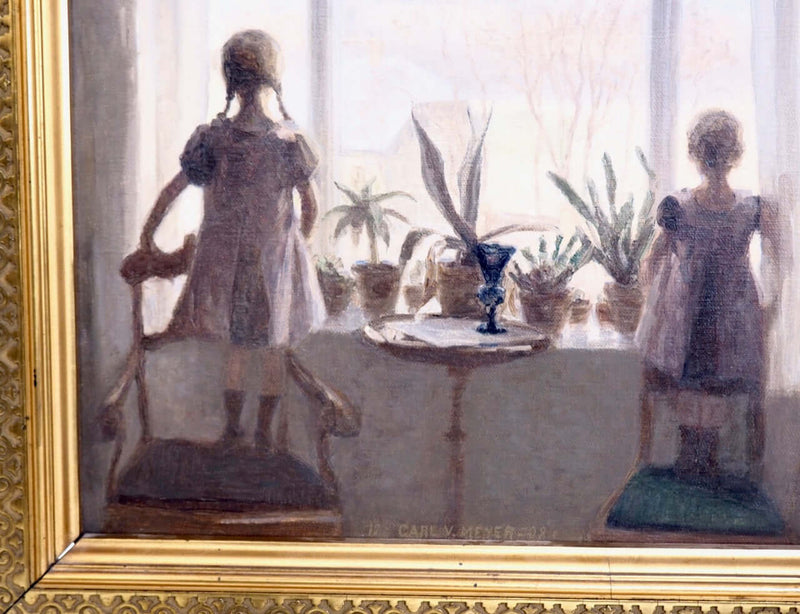 Charming interior painting - Selected Design & Antiques