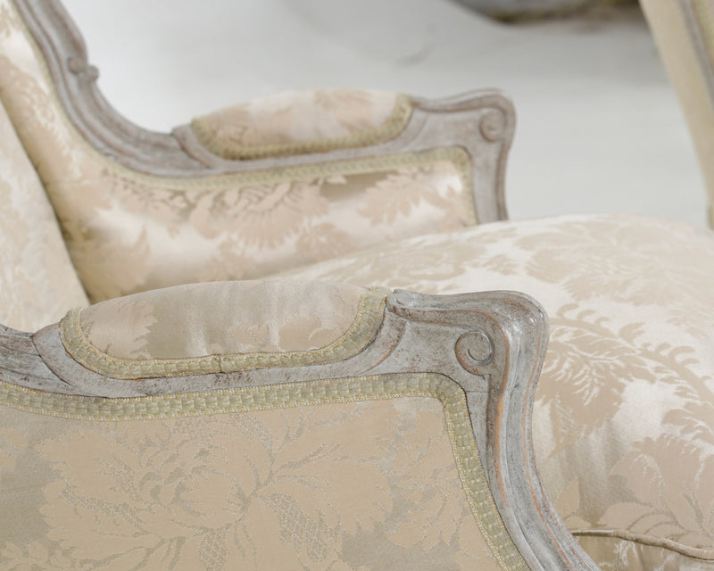 Rococo style armchairs, circa 100 years old - Selected Design & Antiques