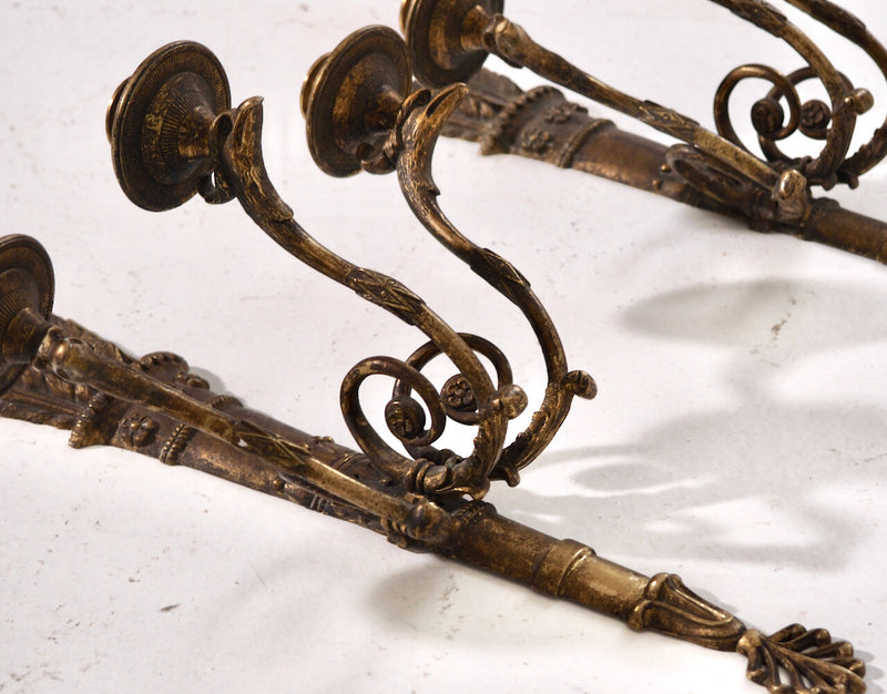 Bronze wall lamps, 19th C. - Selected Design & Antiques