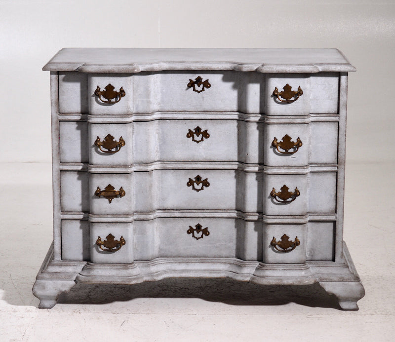 Scandinavian baroque chest, 18th - 19th C. - Selected Design & Antiques