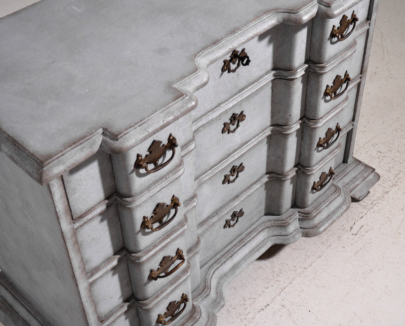 Scandinavian baroque chest, 18th - 19th C. - Selected Design & Antiques