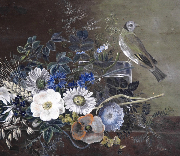 Flower painting, attributed to I.L. Jensen, signed and dated “71” - Selected Design & Antiques