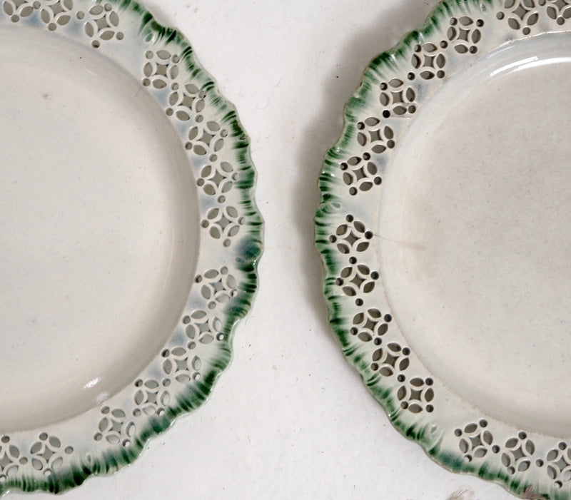 English creamware plates, 18th C. - Selected Design & Antiques