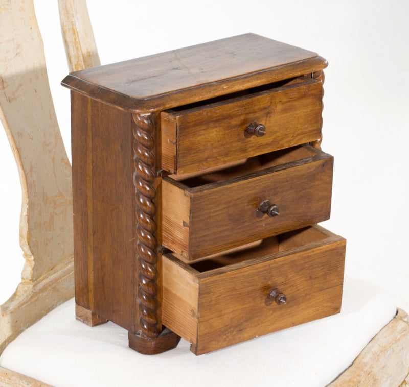 Miniature chest of drawers, circa 1850 - Selected Design & Antiques