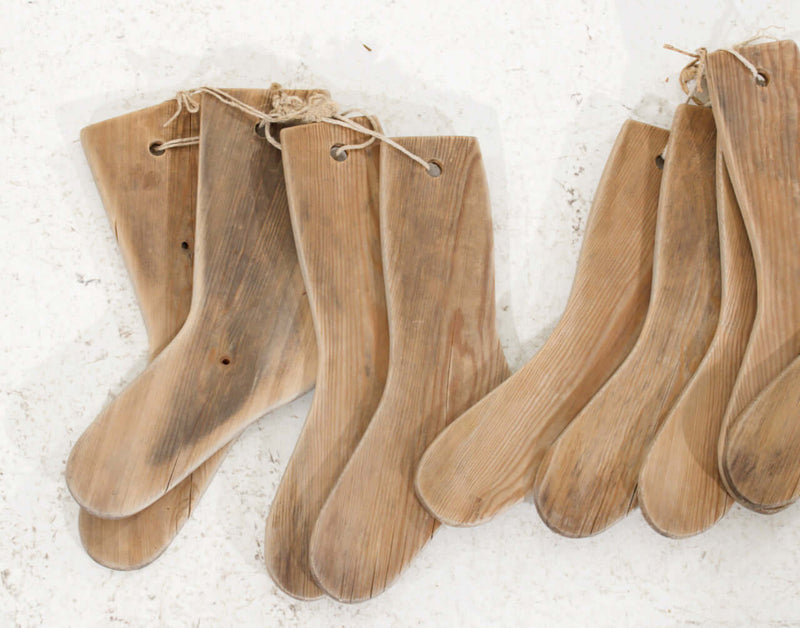 15 wooden socks decorations, 19th C. - Selected Design & Antiques