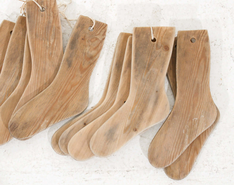 15 wooden socks decorations, 19th C. - Selected Design & Antiques