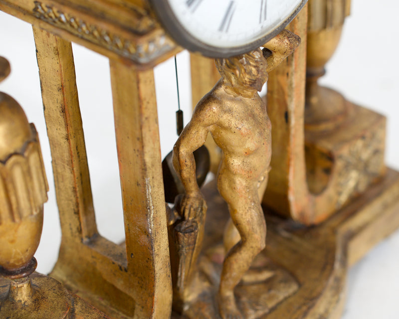 Gustavian clock, circa 1790 - Selected Design & Antiques