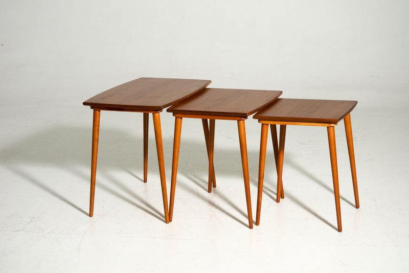 Nest of tables in teak, 60´s. - Selected Design & Antiques