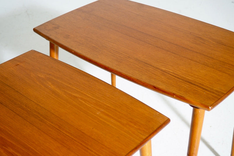 Nest of tables in teak, 60´s. - Selected Design & Antiques