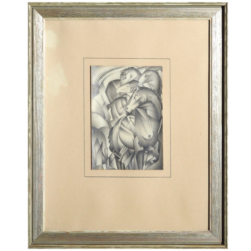 Cubistic drawing - Selected Design & Antiques
