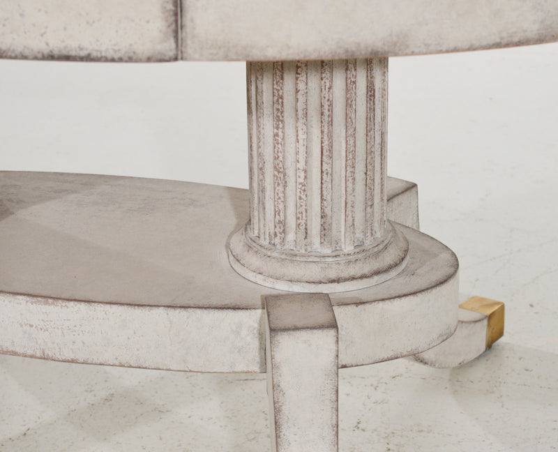 European oval center table, circa 1820 - Selected Design & Antiques