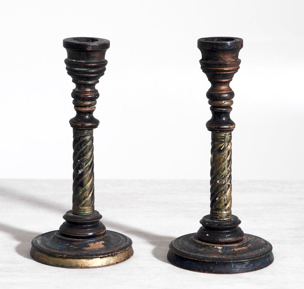 Selected Design & Antiques - Swedish candlesticks, 1800