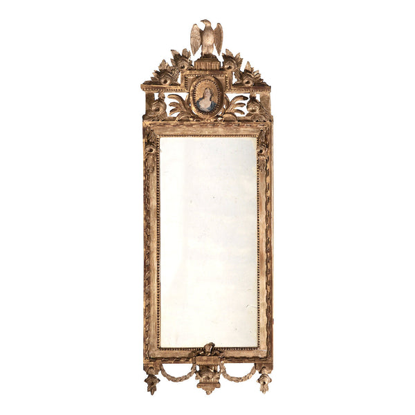 Gustavian mirror, circa 1770 - Selected Design & Antiques