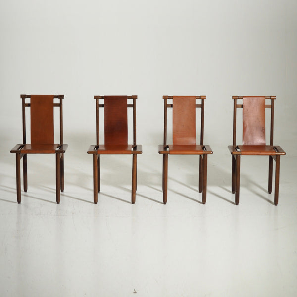 Four rare chairs, 60's - Selected Design & Antiques